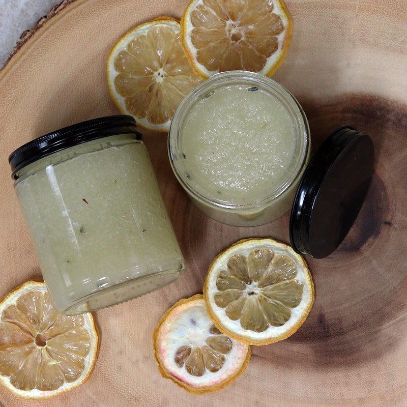 Lemon & Lavender Body Salt Scrub