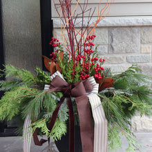 Custom Winter Urns